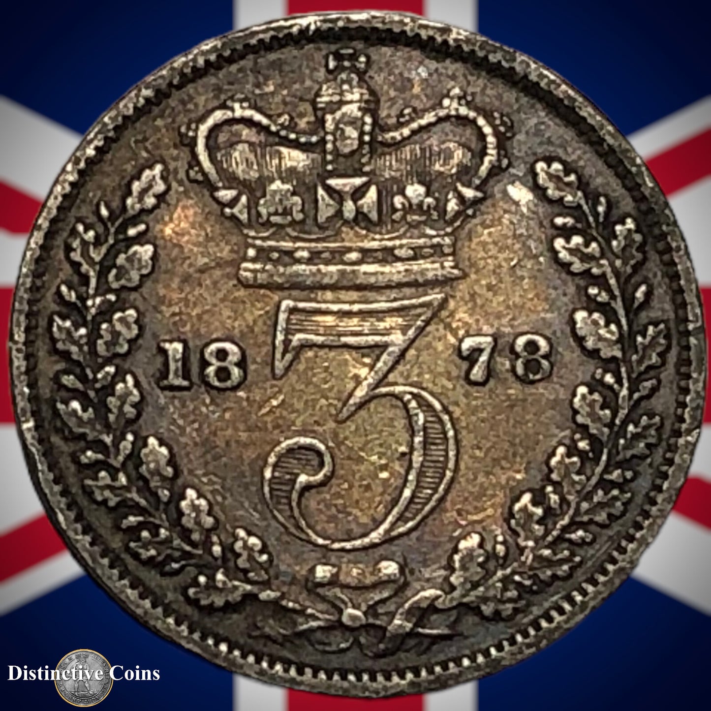 Great Britain 1878 Three Pence GB1896