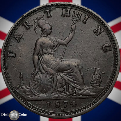Great Britain 1874 Farthing 1/4d GB3710
