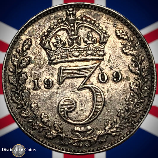 Great Britain 1909 Three Pence GB2130
