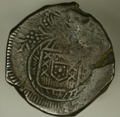 Portuguese India GOA  15 Reis no date -1801   crude Fine  A2191