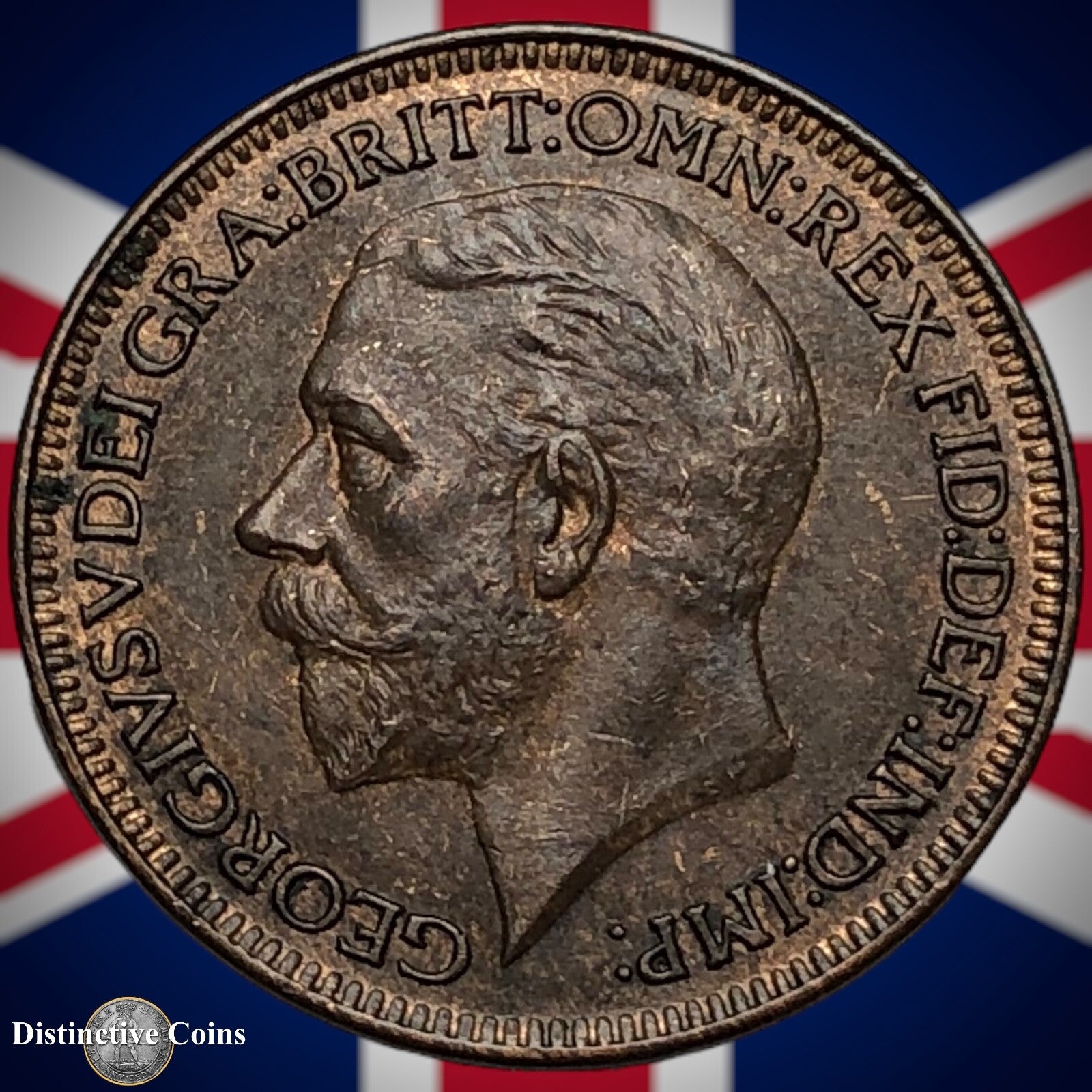 Great Britain 1926 Farthing 1/4d GB4835