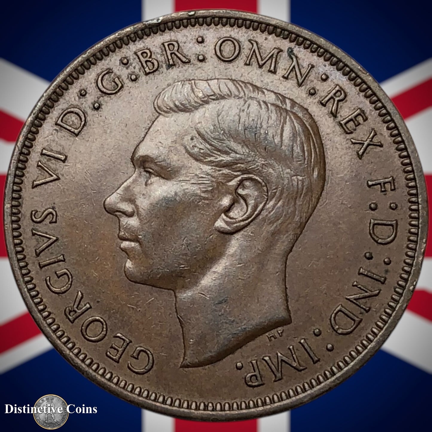 Great Britain 1944 Penny 1d GB7262