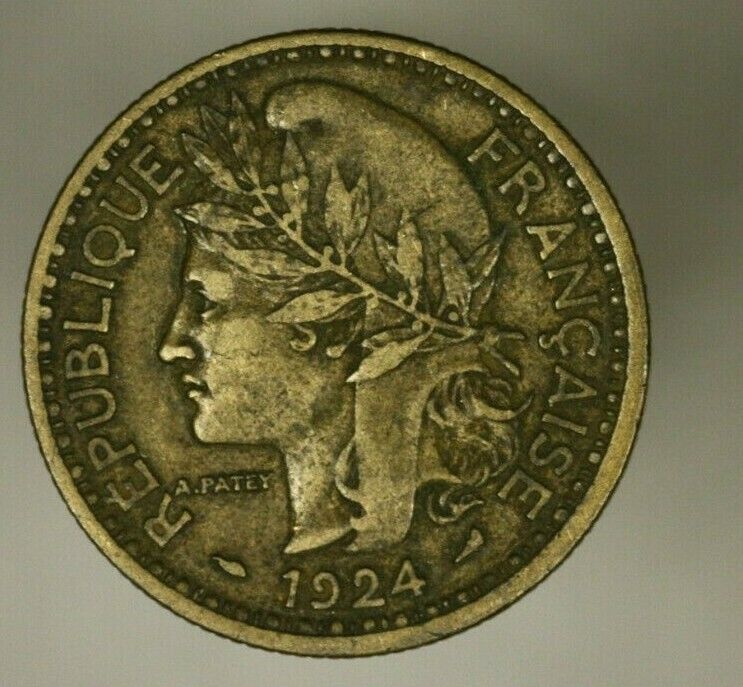 Togo  2 Francs 1924  XF-   A971