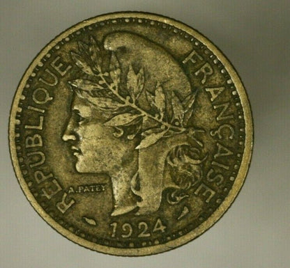 Togo  2 Francs 1924  XF-   A971