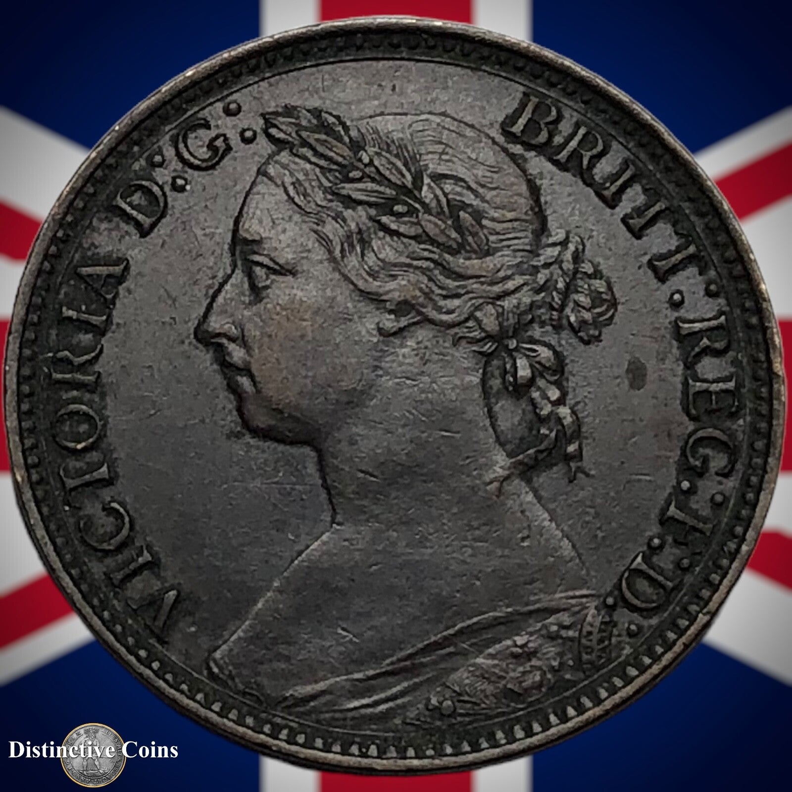 Great Britain 1881 H Farthing 1/4d GB3900