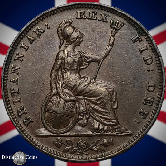 Great Britain 1828 Farthing 1/4d GB3336