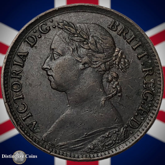 Great Britain 1884 Farthing 1/4d GB4138