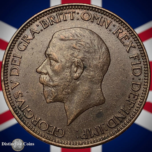 Great Britain 1929 Half Penny 1/2d GB5945