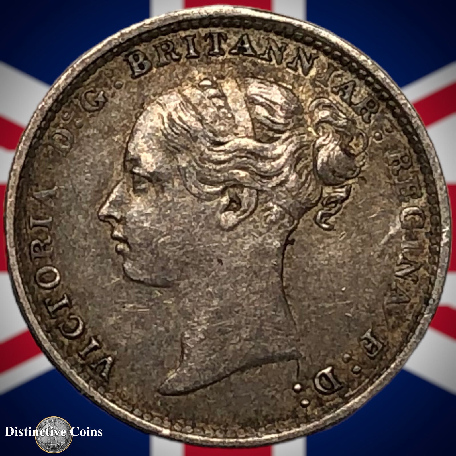 Great Britain 1884 Three Pence GB1935