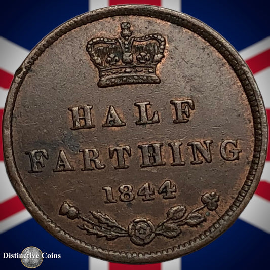 Great Britain 1844 Half Farthing 1/2 Penny GB3102