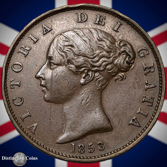 Great Britain 1853 Half Penny 1/2d GB5258