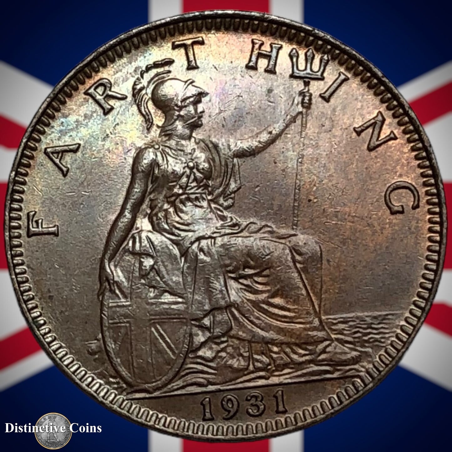 Great Britain 1931 Farthing 1/4d GB4906