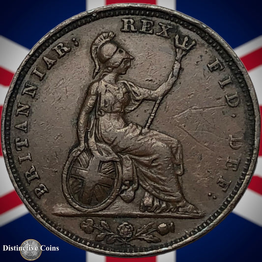 Great Britain 1826 Farthing 1/4d GB3319