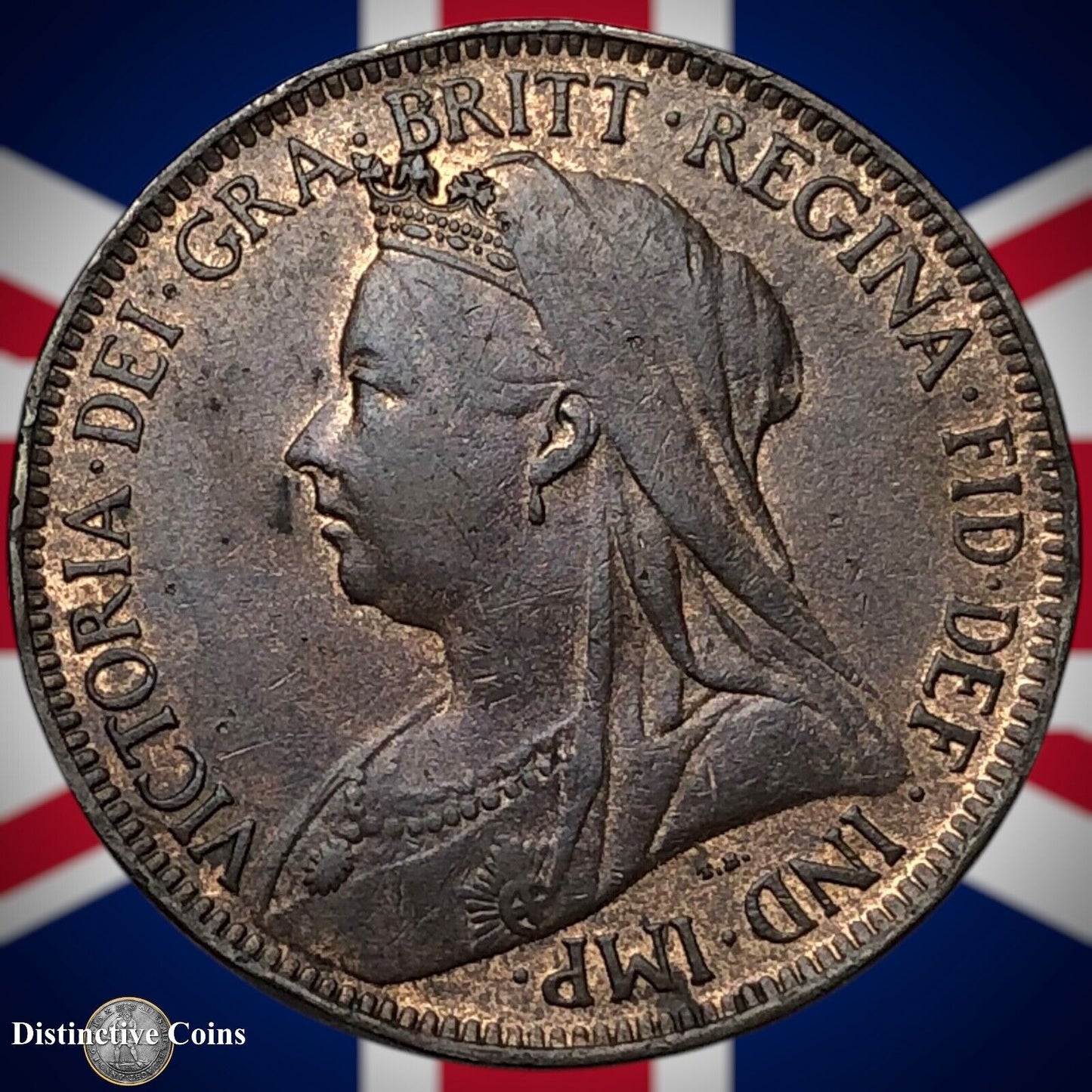 Great Britain 1901 Half Penny 1/2d GB5757