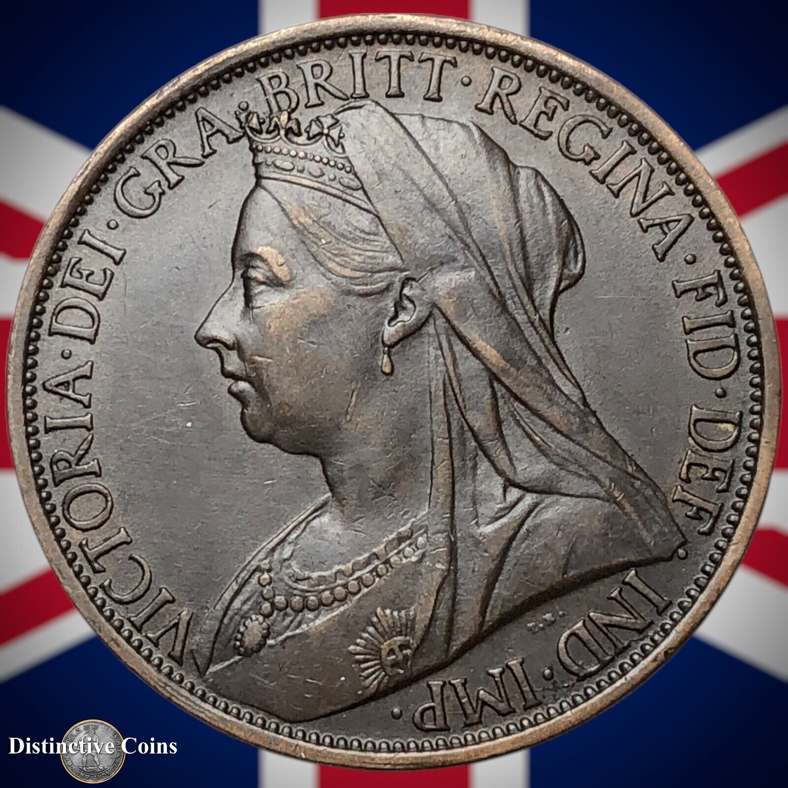 Great Britain 1896 Penny 1d GB6582