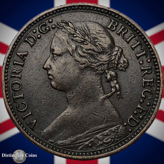 Great Britain 1878 Farthing 1/4d GB3783