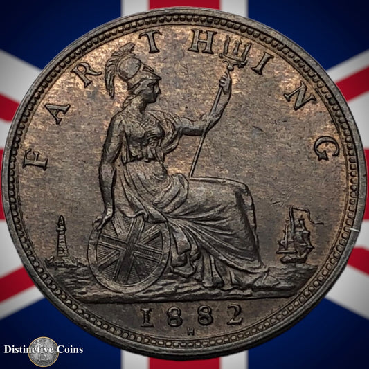 Great Britain 1882 H Farthing 1/4d GB4046