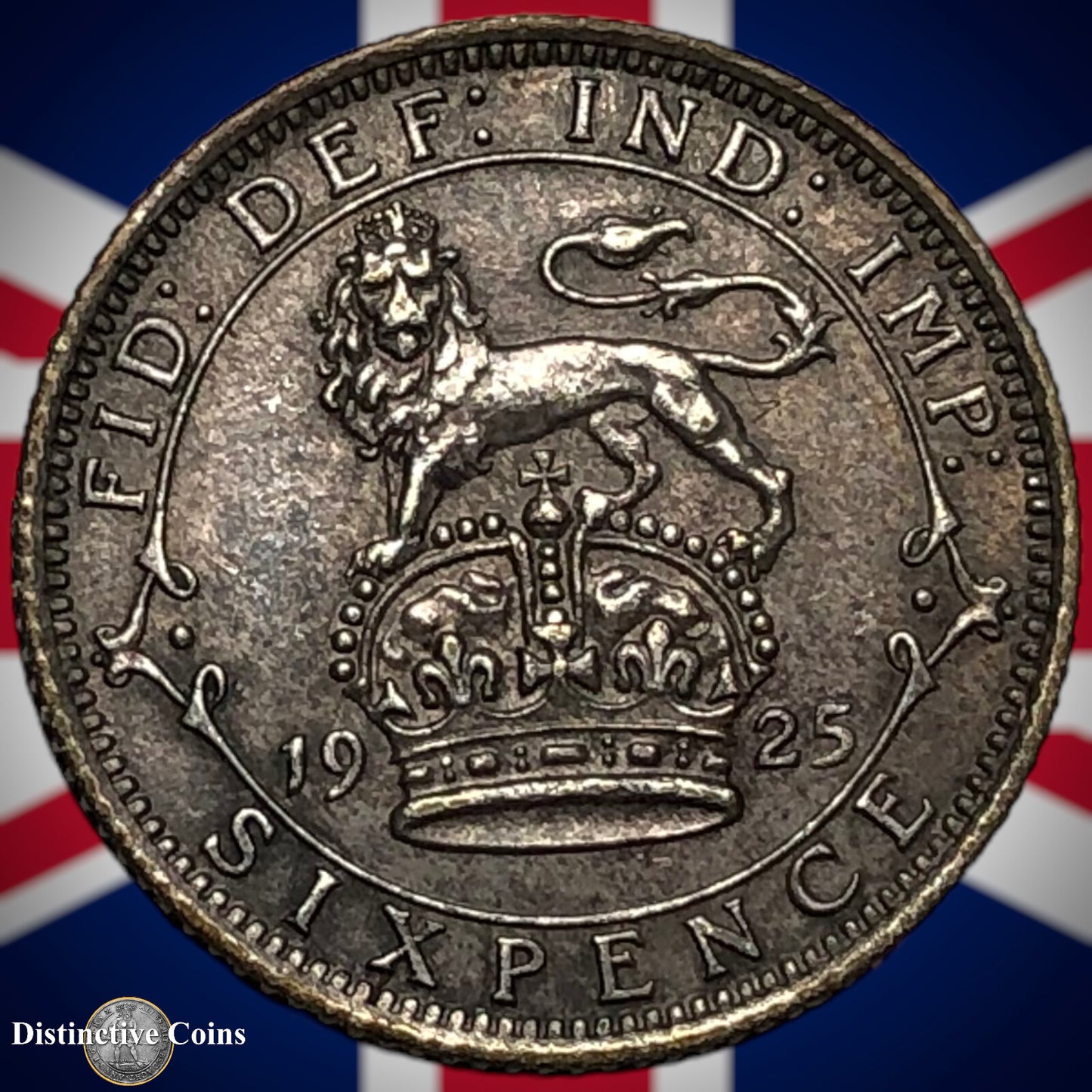 Great Britain 1925 Six Pence GB1662