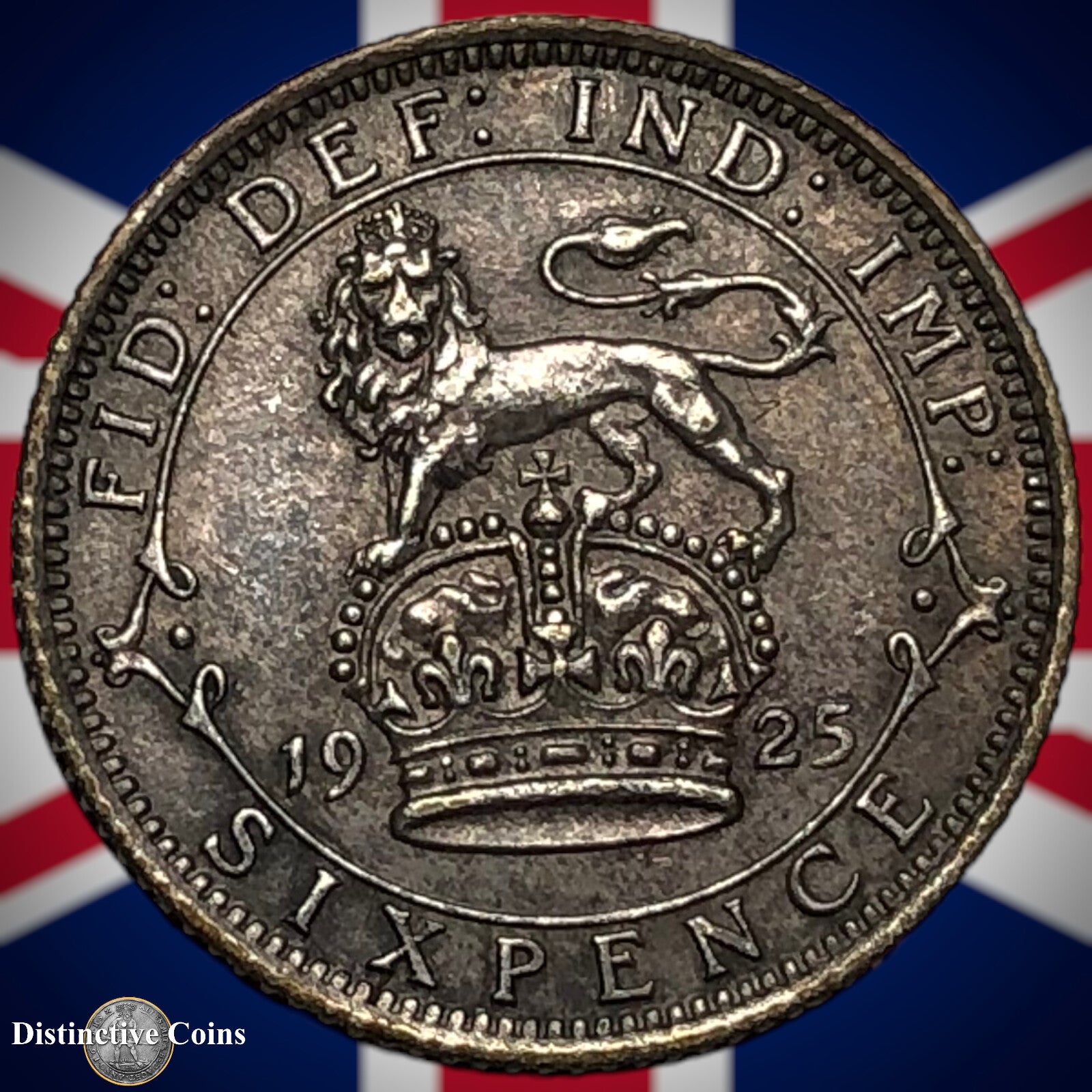 Great Britain 1925 Six Pence GB1662