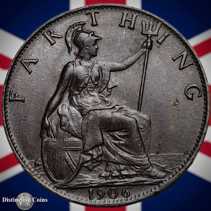 Great Britain 1906 Farthing 1/4d GB4597
