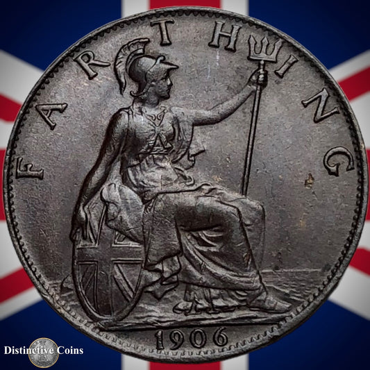 Great Britain 1906 Farthing 1/4d GB4597