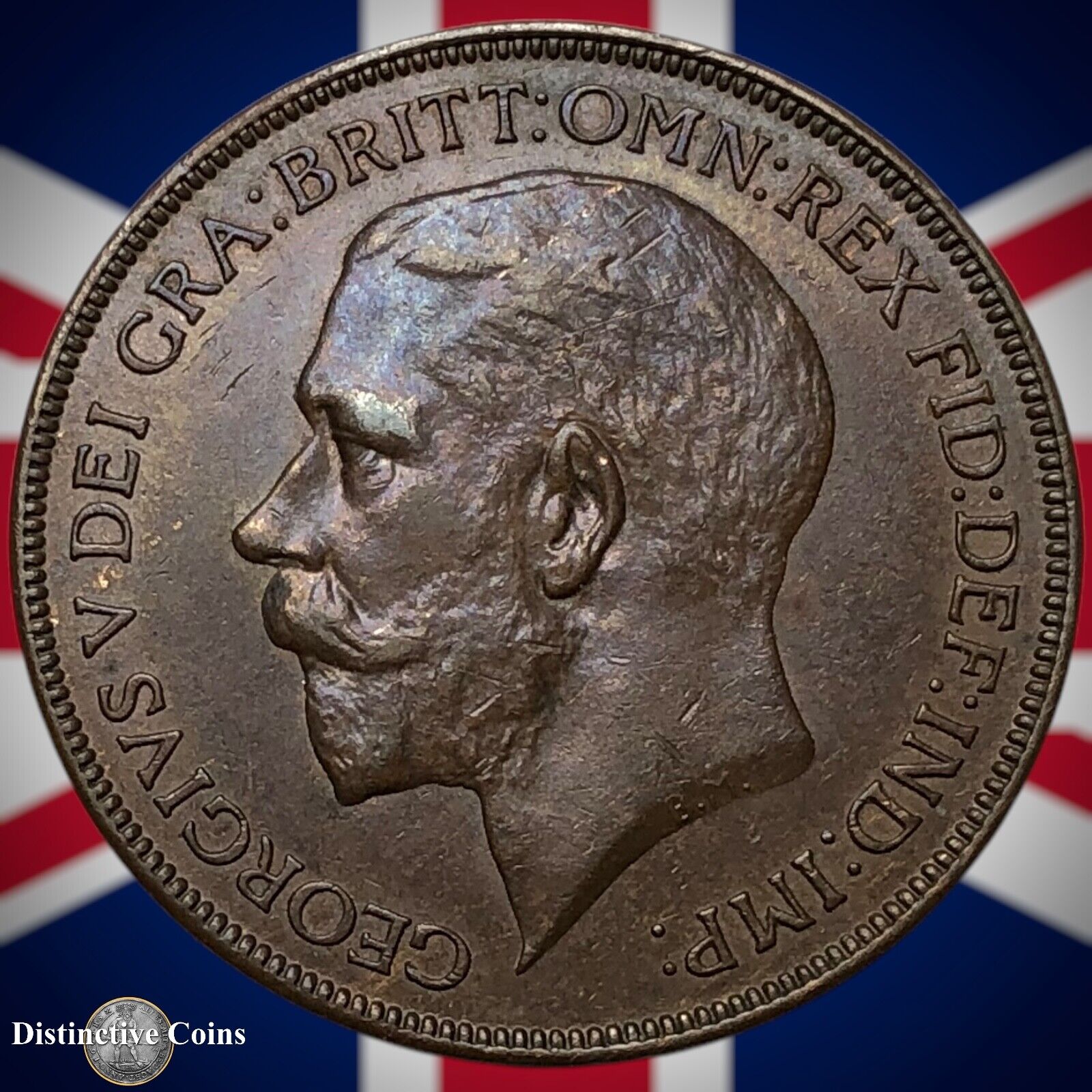 Great Britain 1921 Penny 1d GB6985