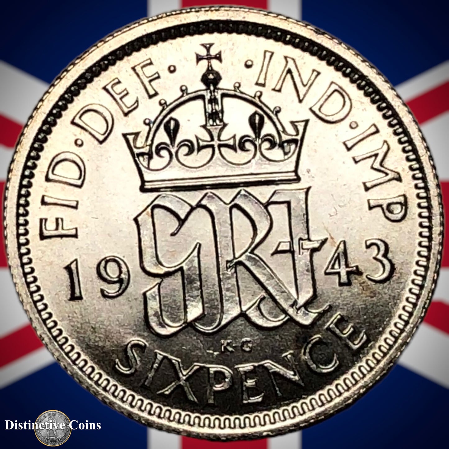 Great Britain 1943 Six Pence GB1741