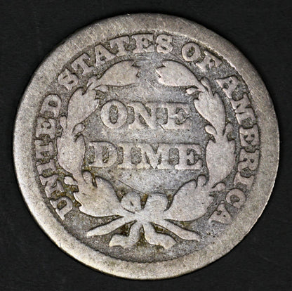 US 1848 P Seated Liberty Dime  A3241