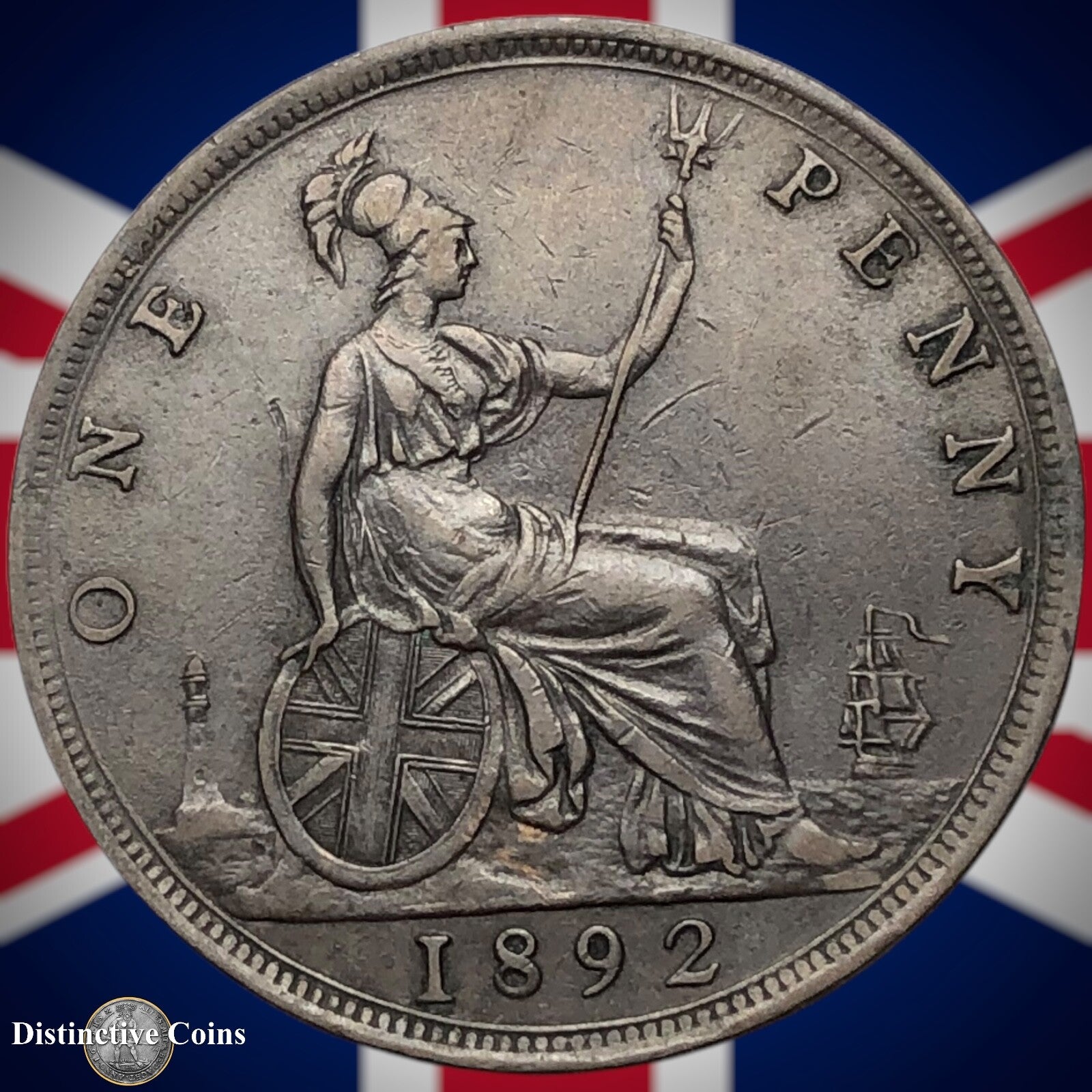 Great Britain 1892 Penny 1d GB6546