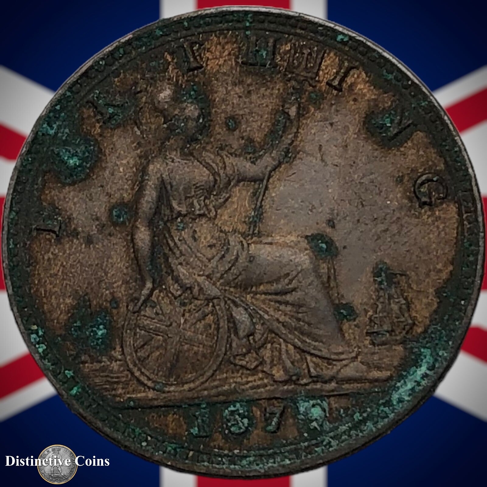 Great Britain 1879 Farthing 1/4d GB3828