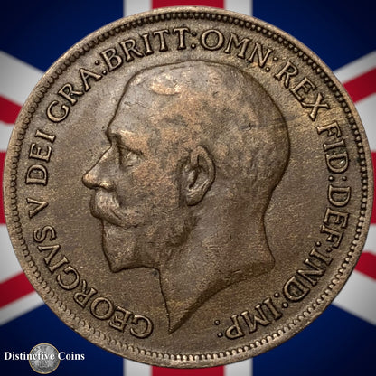 Great Britain 1916 Penny 1d GB6824