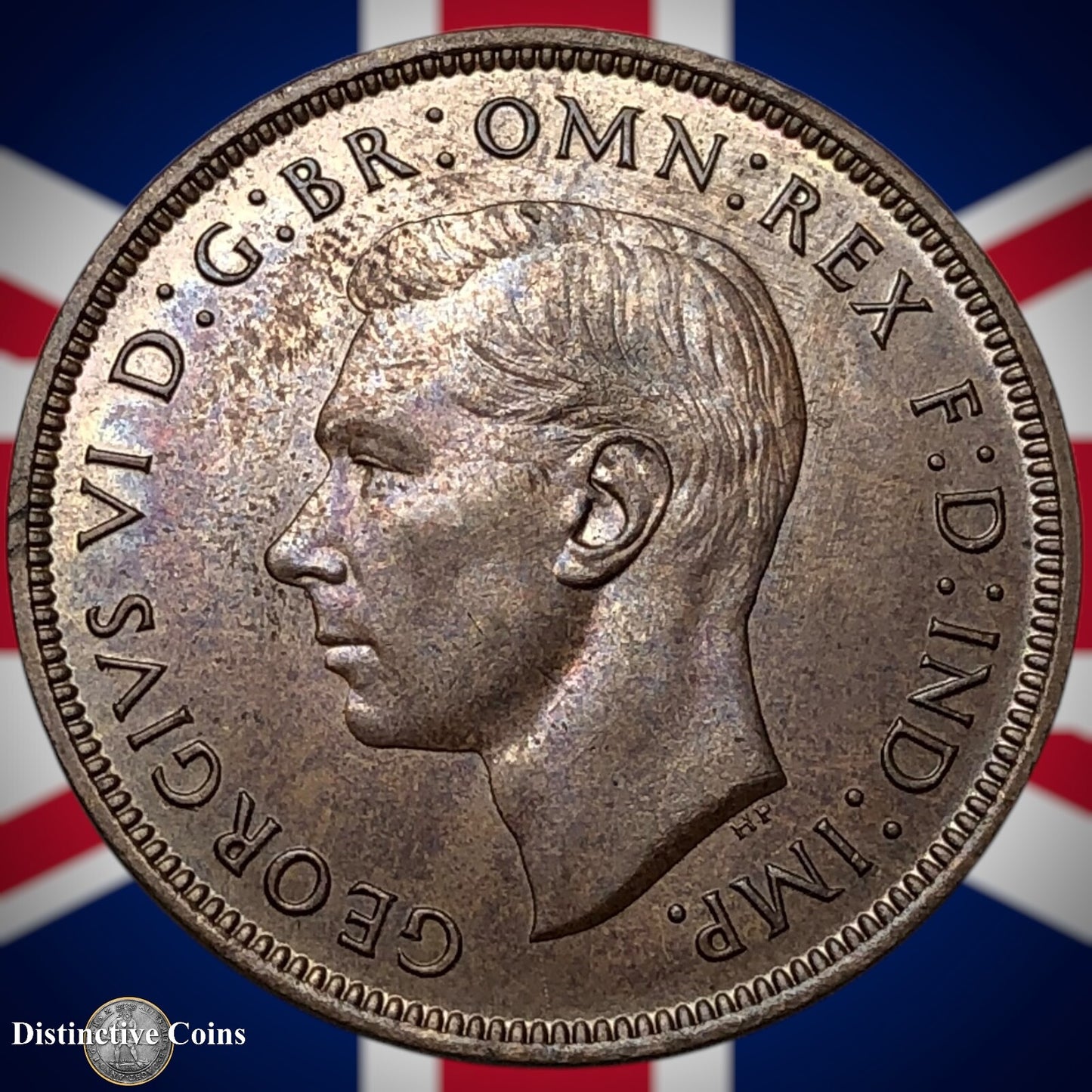 Great Britain 1945 Penny 1d GB7283