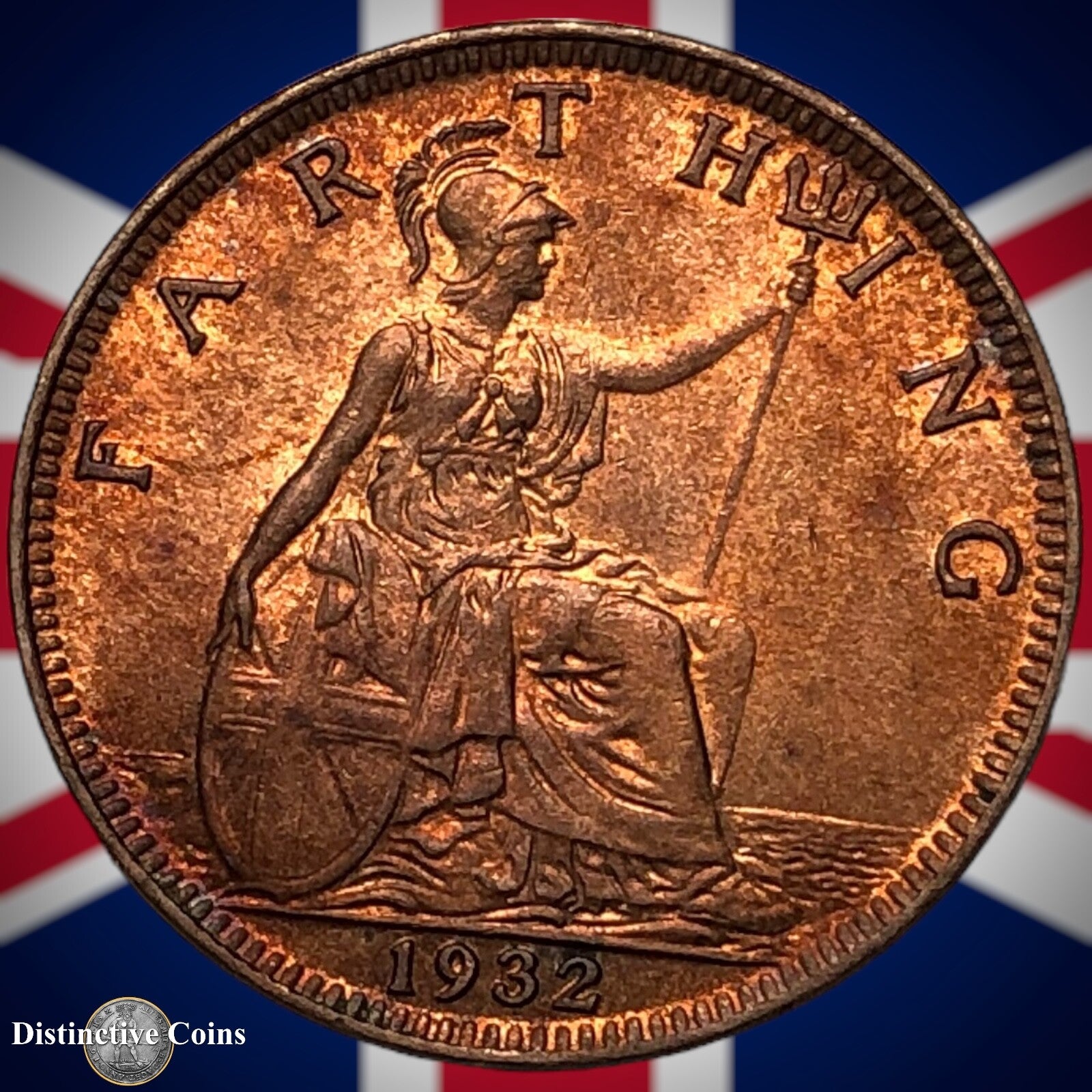 Great Britain 1932 Farthing 1/4d GB4919
