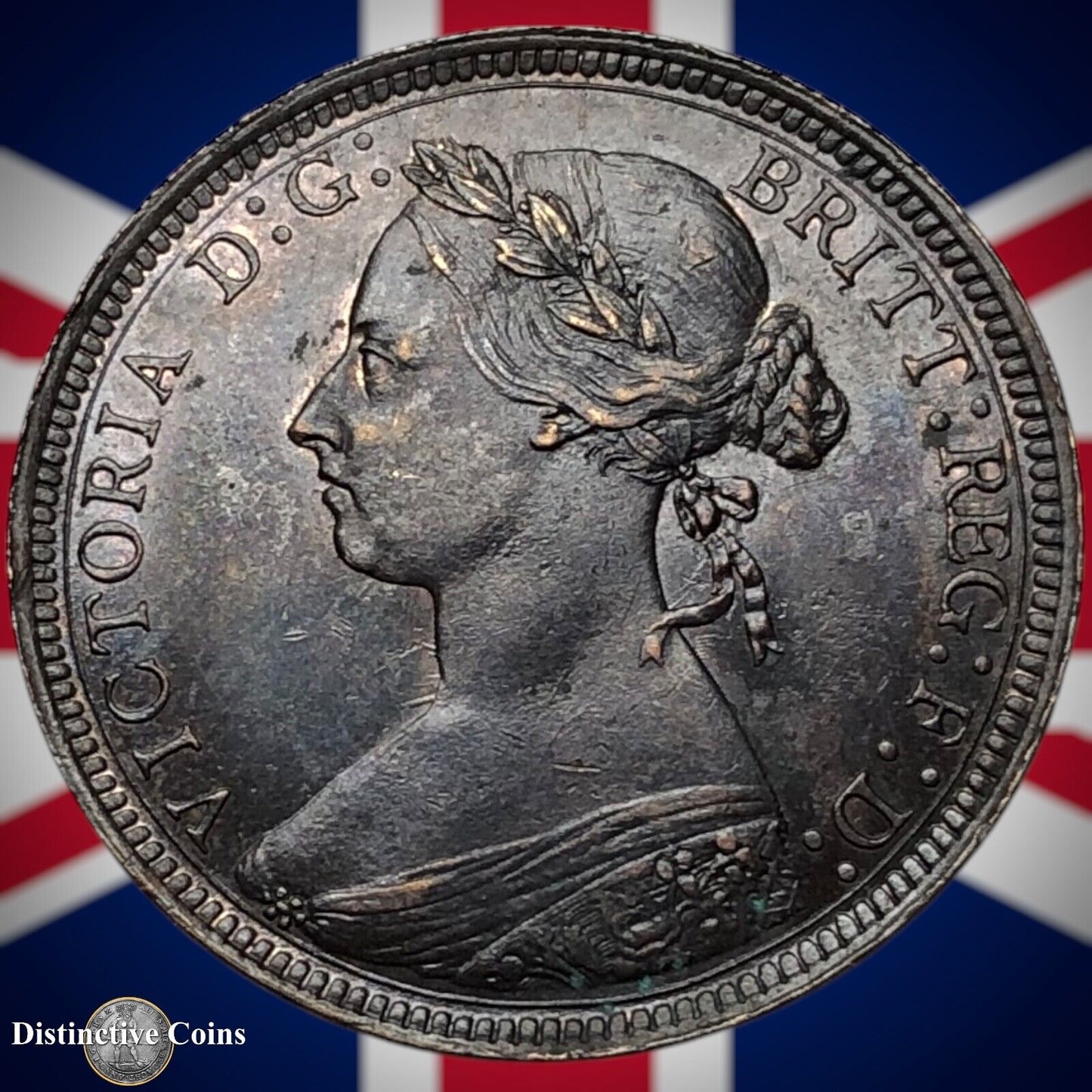 Great Britain 1893 Half Penny 1/2d GB5714