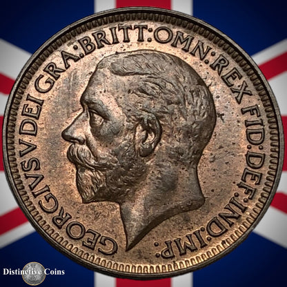 Great Britain 1927 Farthing 1/4d GB4850