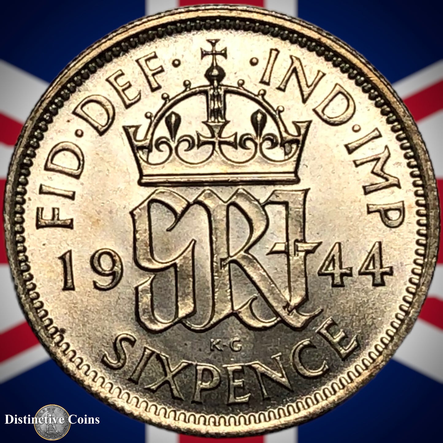 Great Britain 1944 Six Pence GB1749