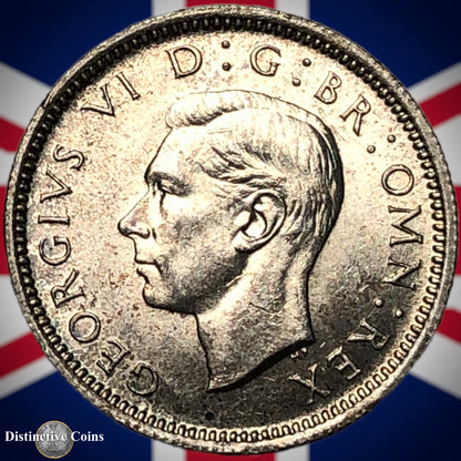 Great Britain 1945 Six Pence GB1764