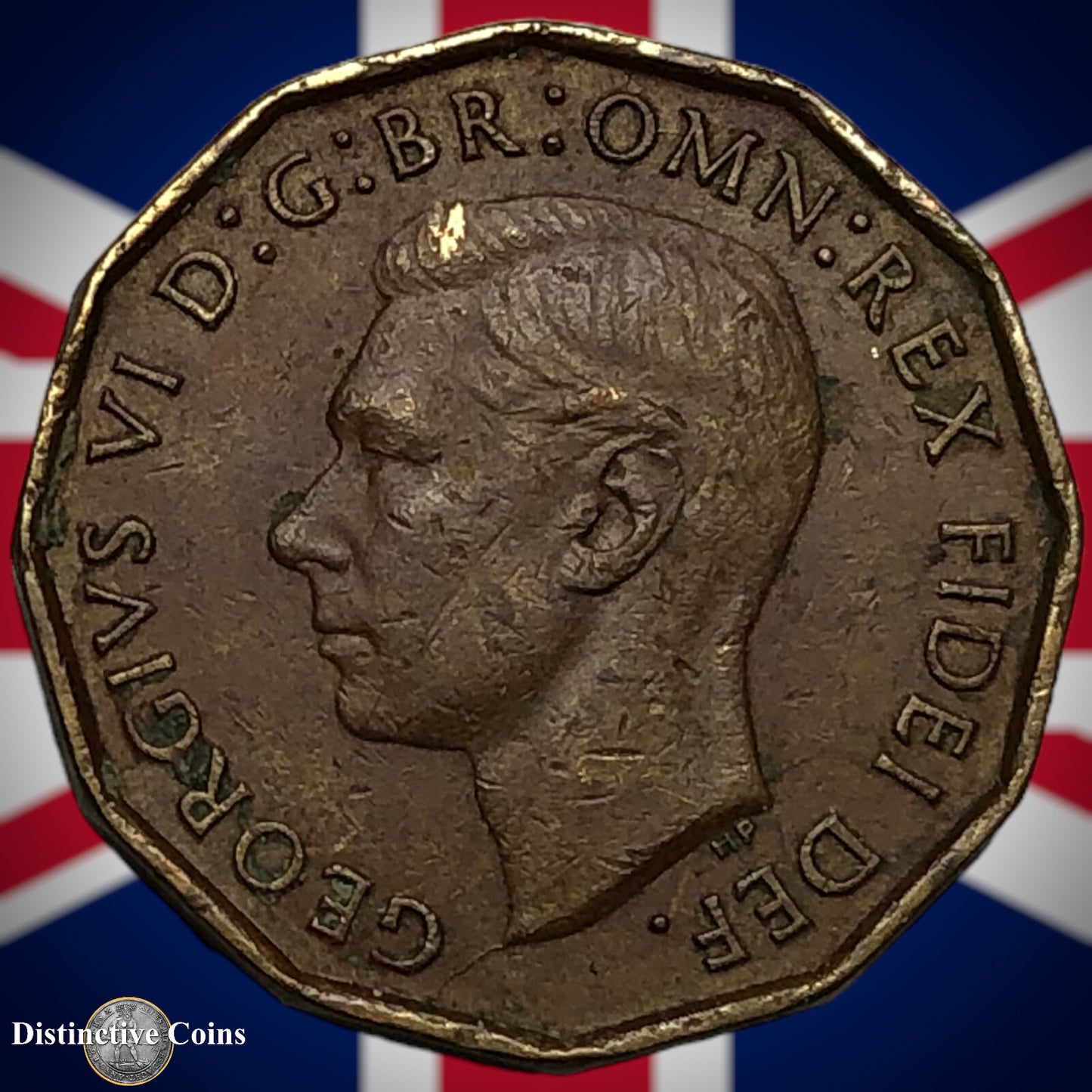 Great Britain 1951 Three Pence GB2502