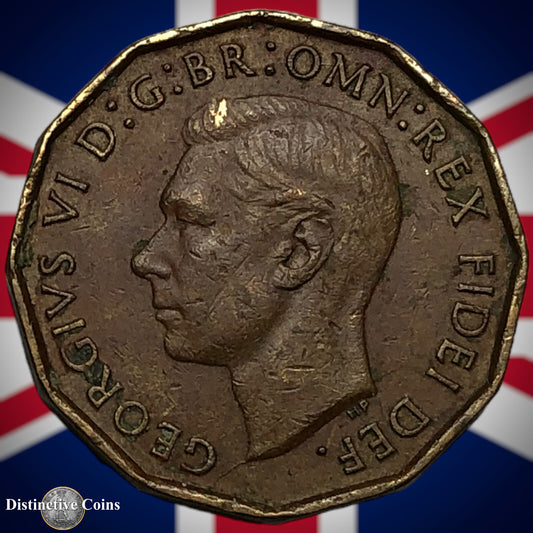 Great Britain 1951 Three Pence GB2502