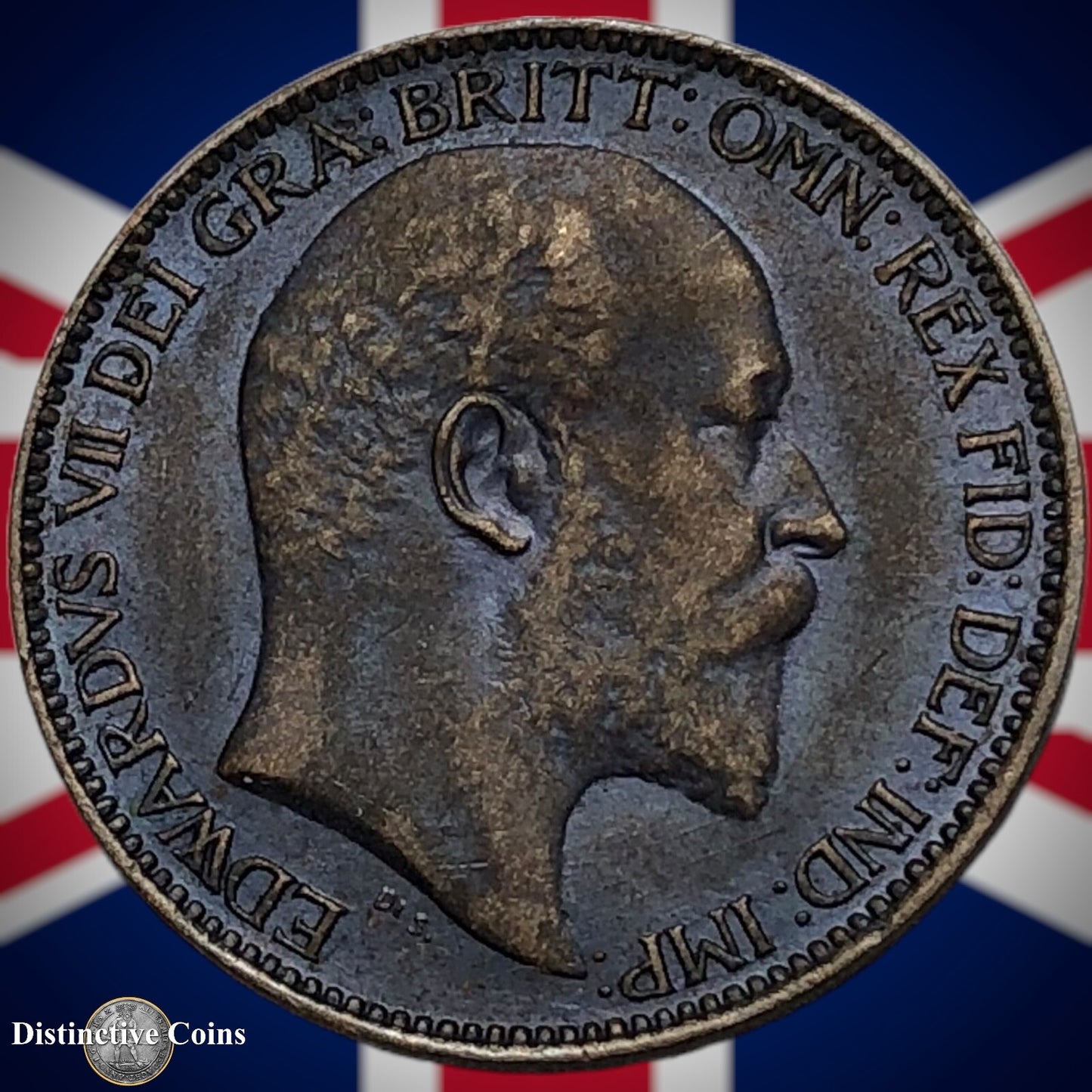 Great Britain 1909 Farthing 1/4d GB4619