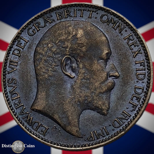 Great Britain 1909 Farthing 1/4d GB4619