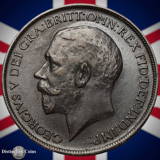 Great Britain 1911 Penny 1d GB6737