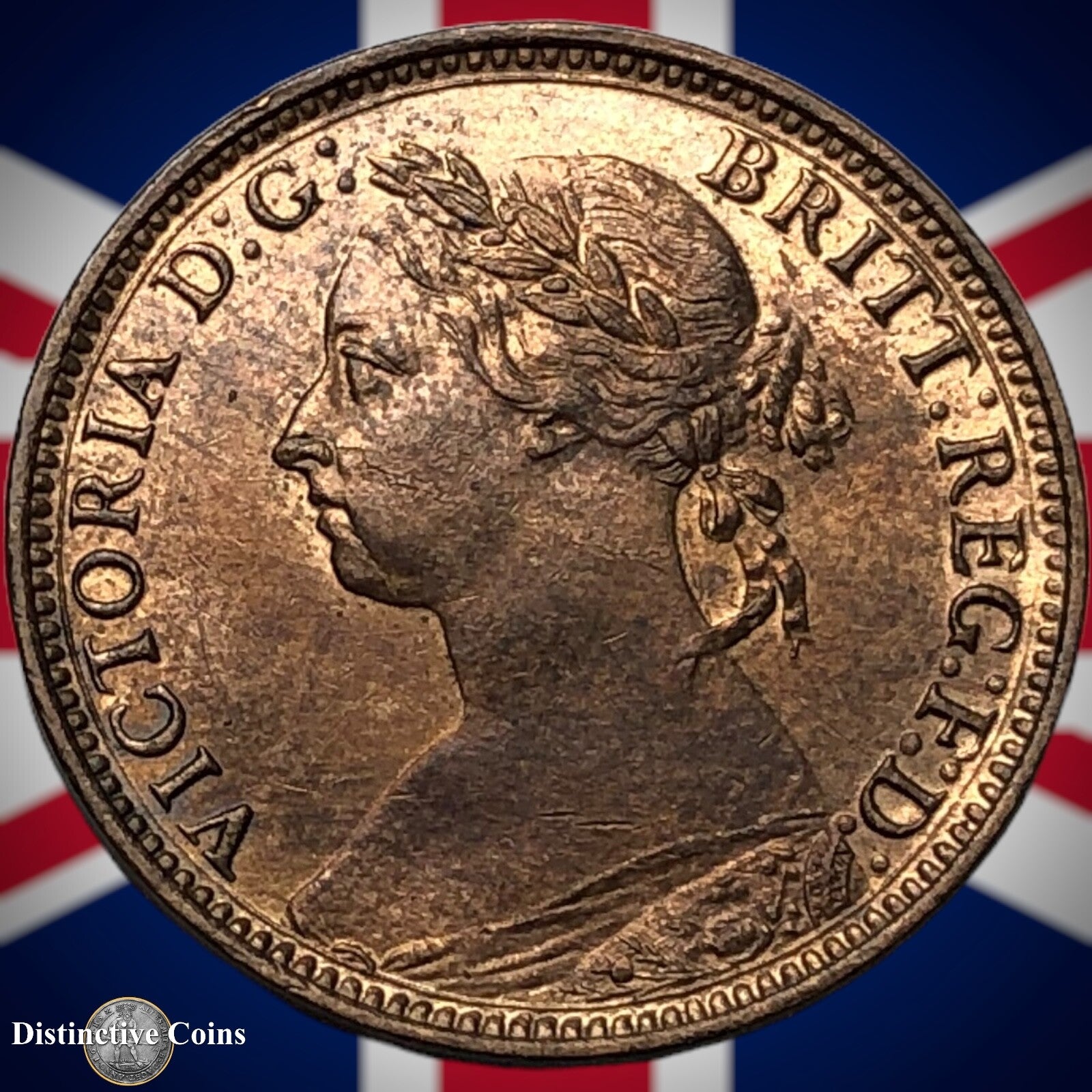 Great Britain 1881 H Farthing 1/4d GB3997
