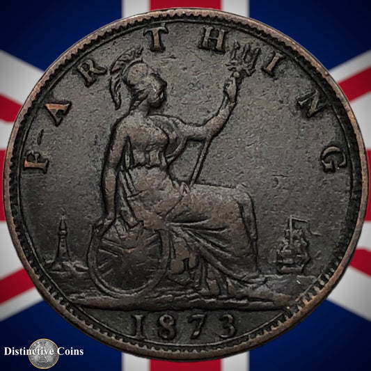 Great Britain 1873 Farthing 1/4d GB3676