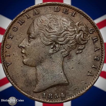 Great Britain 1854 Farthing 1/4d GB3471