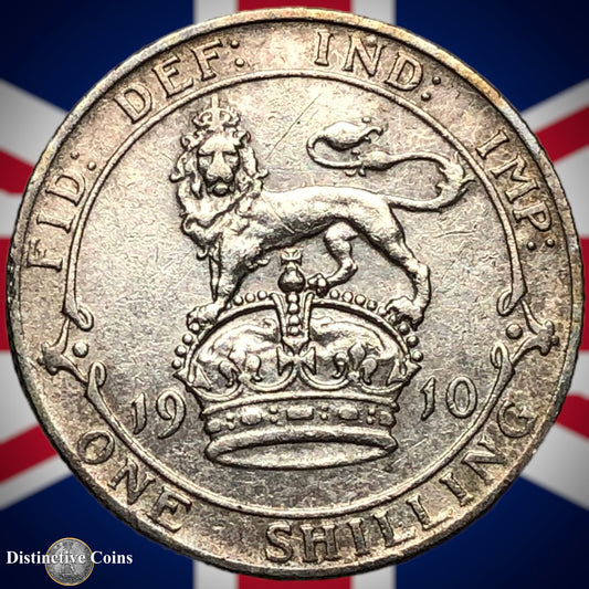 Great Britain 1910 British One Shilling GB0879
