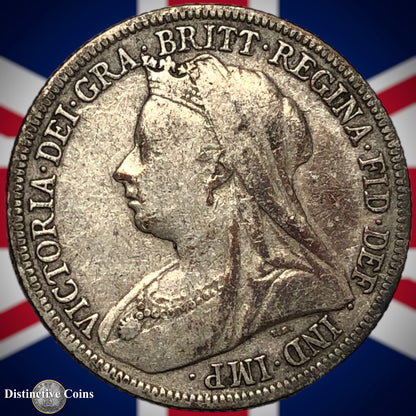 Great Britain 1899 British One Shilling GB0699