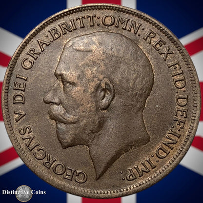 Great Britain 1919 Penny 1d GB6910
