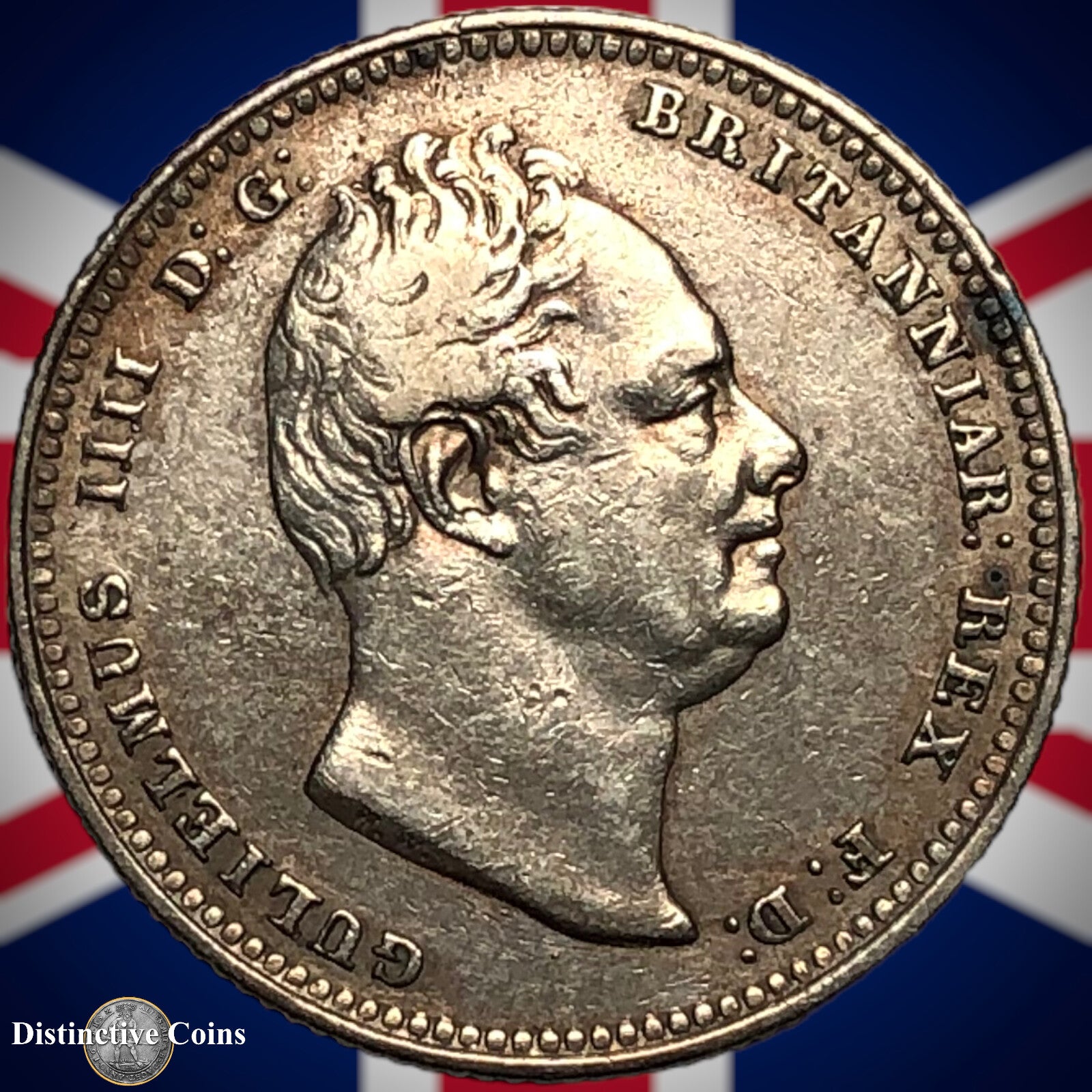 Great Britain 1834 British One Shilling GB0117