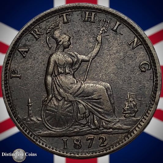 Great Britain 1872 Farthing 1/4d GB3662